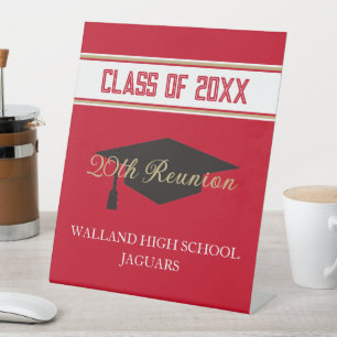Signe De Table Fête ! Réunion de classe personnalisée
