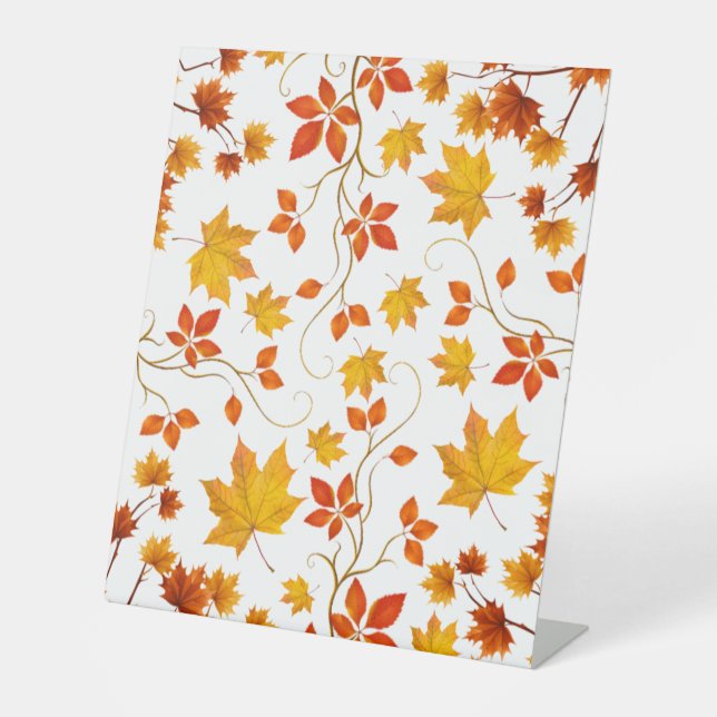 Signe De Table Feuilles (Recto)