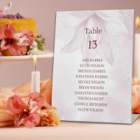 Fleur de Magnolia Ethereal, numéro de table du Mar