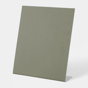 Signe De Table Fond texturé vert olive calme et simple