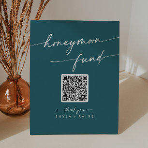 Signe De Table Fonds Boho Chic Turquoise Blue Mariage Lune de mie