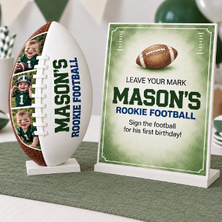 Signe De Table Football Recrue Football Autographe Premier Anniv