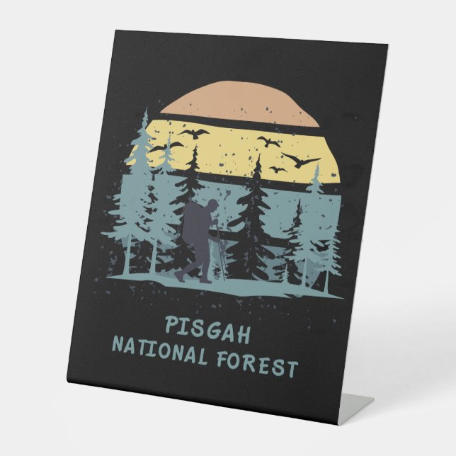 Signe De Table Forêt nationale de Pisgah (Recto)