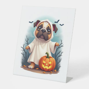 Signe De Table Ghost Bulldog Boo