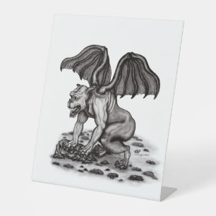 Signe De Table Golem Gargoyle
