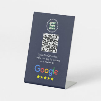 Signe De Table Google Avis | Business Review Link QR Code