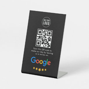 Signe De Table Google Avis   Business Review Link QR Code