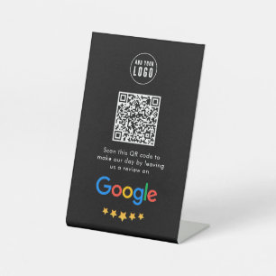 Signe De Table Google Avis   Business Review Link QR Code