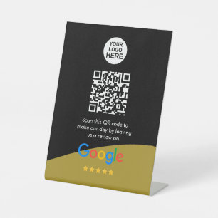 Signe De Table Google Avis Business Review Link QR Code