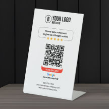Google Avis QR Code Note Mon entreprise 5 étoiles