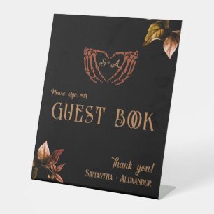 Signe De Table Gothique Coeur Whimsigoth Cuivre Mariage Livre d'i