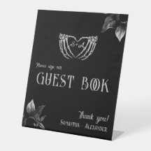 Gothique Coeur Whimsigoth Mariage d'argent Livre d