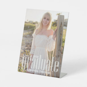 Signe De Table Graduation moderne minimaliste Photo simple