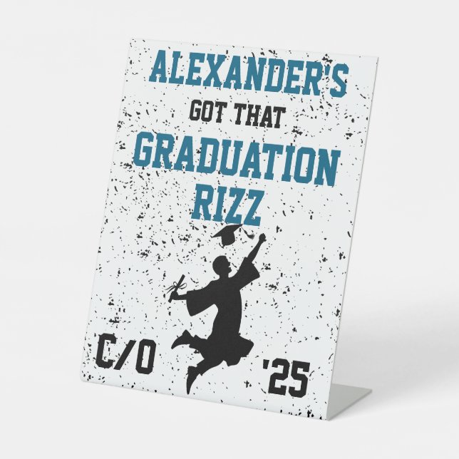 Signe De Table Graduation Rizz (Recto)