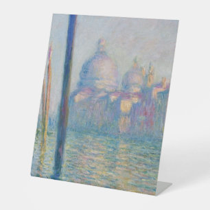 Signe De Table Grand Canal Monet Venise Italie Peinture Classique