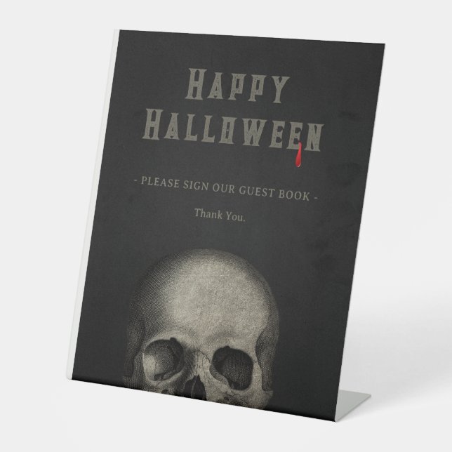 Signe De Table Halloween (Recto)