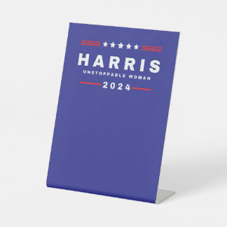 Signe De Table Harris Femmes imparables | Élection 2024