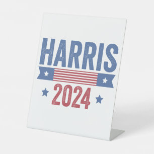 Signe De Table Harris Pour Président Élections Démocrates América