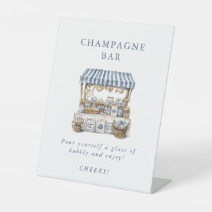 Signe De Table Hors Fête des mariées du marché côtier