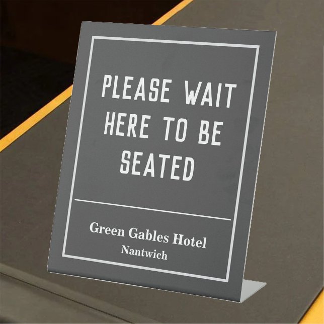 Signe De Table Hôtel, Accueil, Restaurant Etc (Créateur téléchargé)