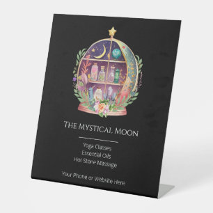 Signe De Table Huiles Magiques Essentielles Apothécaire Yoga Crys
