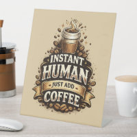 Humain Instantané Ajoutez Seulement du Café – Amat