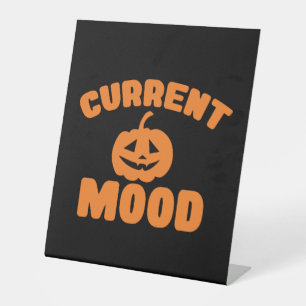 Signe De Table Humeur actuelle humeur drôle citrouille halloween