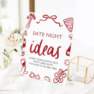 Signe De Table Idées de soirée en amoureux pour pizza italienne r