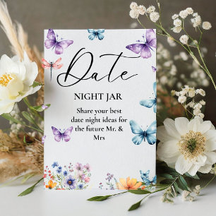 Signe De Table Il donne à ses papillons Fête des mariées Date Sig