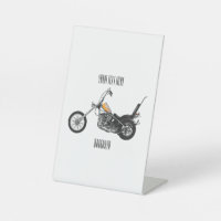 Illustration de Chopper Motorcycle 1950
