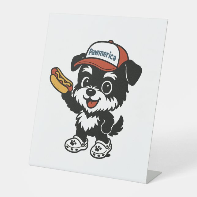 Signe De Table Irish Setter  (Recto)