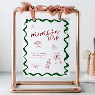 Signe De Table Italien That's Amore Baby Shower Bar à Mimosa