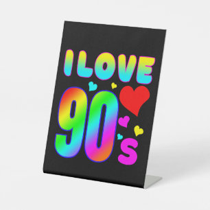 Signe De Table j'aime les années 90