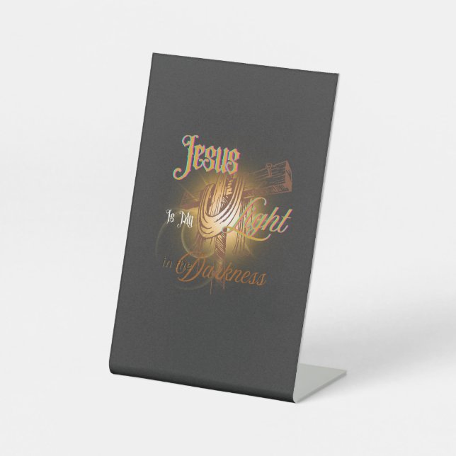 Signe De Table  Jesus Is My Light – Halloween Shirt (Recto)