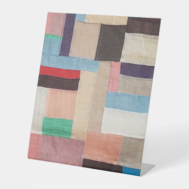 Signe De Table Jogakbo, produit à coudre à la main (Recto)