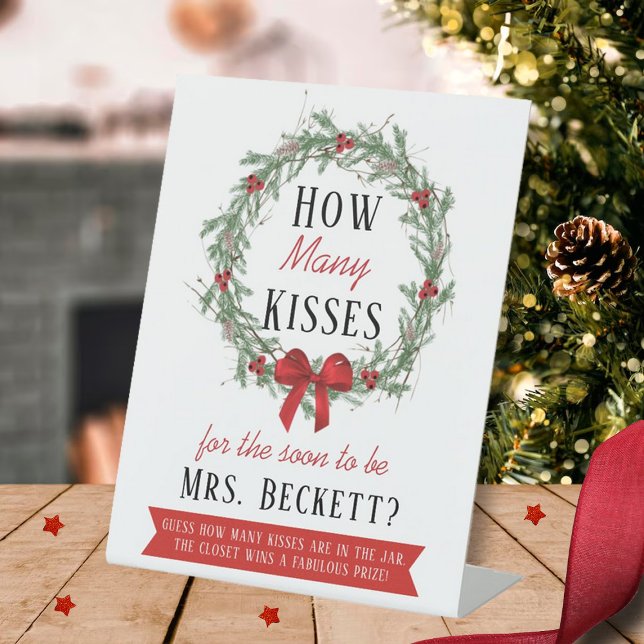 Signe De Table Joyeux petit jeu de Fête des mariées de Noël (Créateur téléchargé)