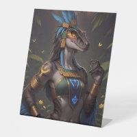 Karazi - Prêtesse Anthro Dino