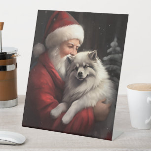 Signe De Table Keeshony Avec Noël Festif Du Père Noël