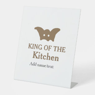 Signe De Table King of the cuisine chef cuisine ajouter nom couro