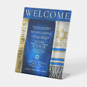 Signe De Table La Prière Bar Mitzvah Doit Inviter