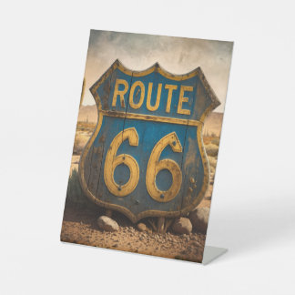 SIGNE DE TABLE LA ROUTE 66