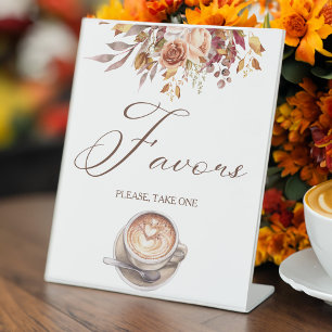 Signe De Table L'amour brasse café nuptiale douche faveurs table