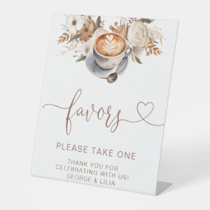 Signe De Table L'Amour Est En Train De Brûler Café Fête des marié