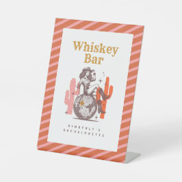 Signe De Table Last Rodeo Cowgirl Whiskey Bar Bachelorette Party