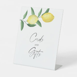 Signe De Table LEMONS - CARTES ET CADEAUX Poster