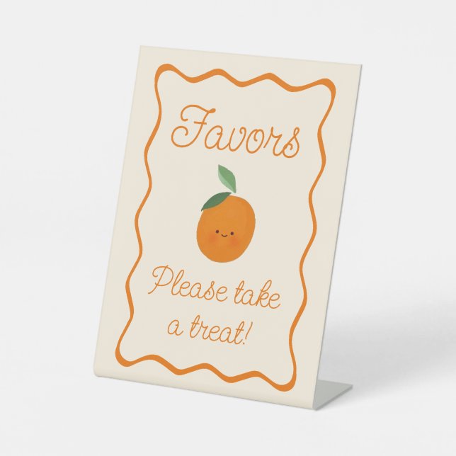Signe De Table Les Baby showers de Little Cutie (Recto)