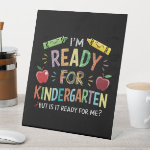 Signe De Table Les Enfants Première Journée De La Maternelle Amus
