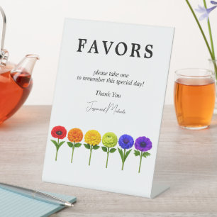 Signe De Table 🌈 Les faveurs s'épanouissent ensemble