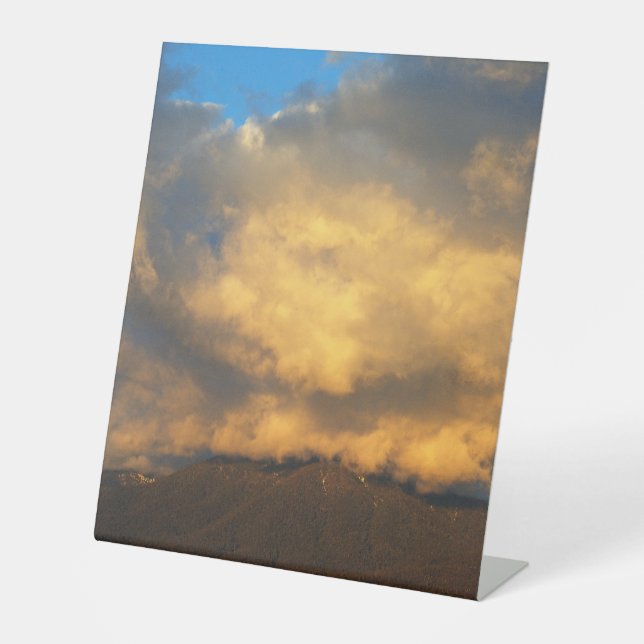 Signe De Table L'explosion du nuage du coucher du soleil (Recto)