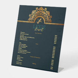 Signe De Table Liste de prix Elegant et Classy Hair Stylist